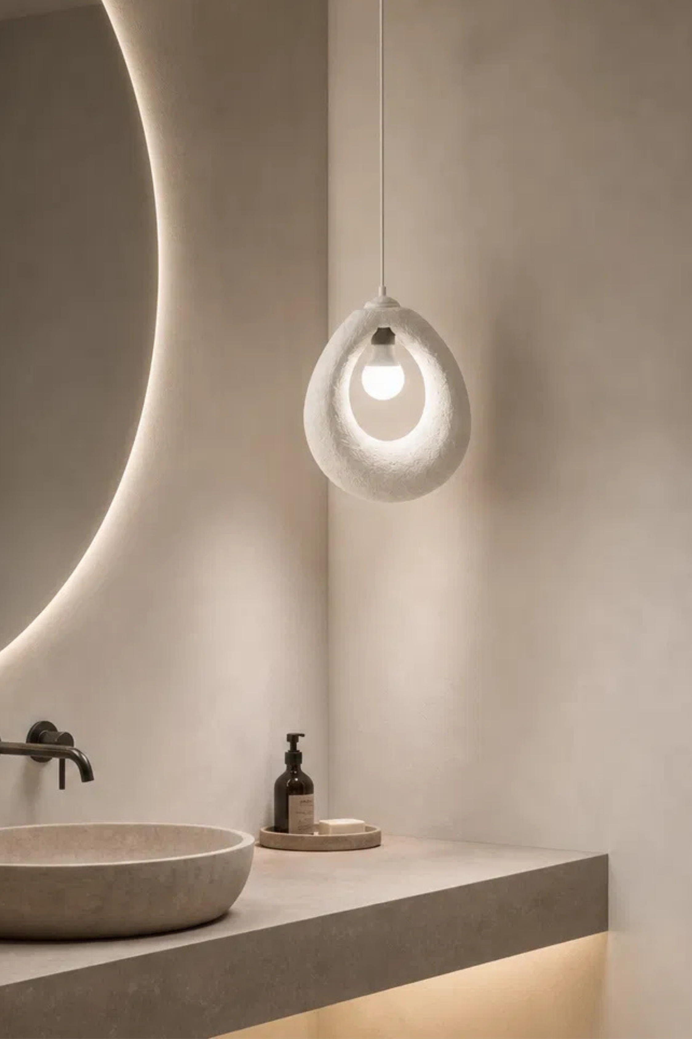 Tekli Minimal Simit Avize Modern Sarkıt Aydınlatma FLA Malzeme Ayarlanabilir Kablo Dekoratif Lamba Dekoratif Model Çok Renkli Kişiselleştirme Seçeneği (Kopya) (Kopya)