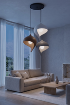 Su Damlası Sarkıt Avize 3’lü Modern İskandinav stili Avize, Salon Oturma Odası İçin Ampul Uyumlu Dekoratif Model, Çok Renkli Kişiselleştirme Seçeneği