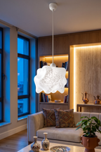 Bubble Bulut Modern avize Tekli Mutfak-Oturma odası Salon İçin Ampul Uyumlu Dekoratif Model Beyaz (Kopya) (Kopya)