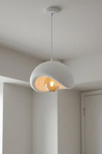 Modern Bohem Beton Görünümlü Tekli Sarkıt Avize Salon Oturma Odası İçin Ampul Uyumlu Dekoratif Model Çok Renkli Kişiselleştirme Seçeneği