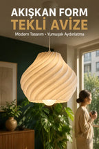 Nordic Modern avize tekli Mutfak-Oturma odası Salon İçin Ampul Uyumlu Dekoratif Model