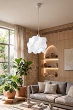 Bubble Bulut Modern avize Tekli Mutfak-Oturma odası Salon İçin Ampul Uyumlu Dekoratif Model Beyaz (Kopya) (Kopya)