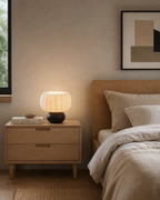 Balkabağı Modern Minimalist Masa Lambası Dekoratif Abajur Gece Lambası Yatak Odası & Salon Uyumlu