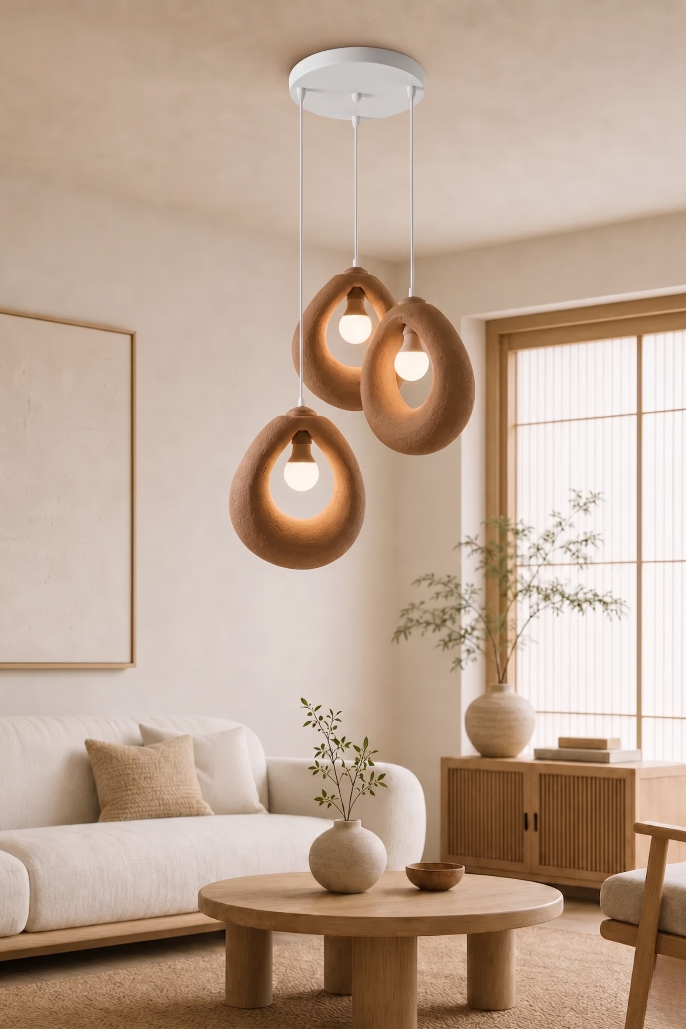 3’lü Minimal Simit Avize Modern Sarkıt Aydınlatma FLA Malzeme Ayarlanabilir Kablo Dekoratif Lamba Dekoratif Model Çok Renkli Kişiselleştirme Seçeneği