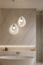 2'li Minimal Simit Avize Modern Sarkıt Aydınlatma FLA Malzeme Ayarlanabilir Kablo Dekoratif Lamba Dekoratif Model Çok Renkli Kişiselleştirme Seçeneği