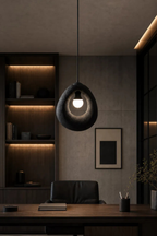 Tekli Minimal Simit Avize Modern Sarkıt Aydınlatma FLA Malzeme Ayarlanabilir Kablo Dekoratif Lamba Dekoratif Model Çok Renkli Kişiselleştirme Seçeneği (Kopya) (Kopya)