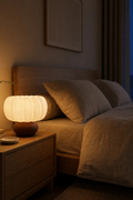Balkabağı Modern Minimalist Masa Lambası Dekoratif Abajur Gece Lambası Yatak Odası & Salon Uyumlu