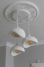 Modern Bohem Beton Görünümlü 1-2 veya 3’lü Sarkıt Avize Salon Oturma Odası İçin Ampul Uyumlu Dekoratif Model Çok Renkli Kişiselleştirme Seçeneği