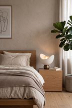 Modern Minimalist Masa Lambası Dekoratif Abajur Gece Lambası Yatak Odası & Salon Uyumlu