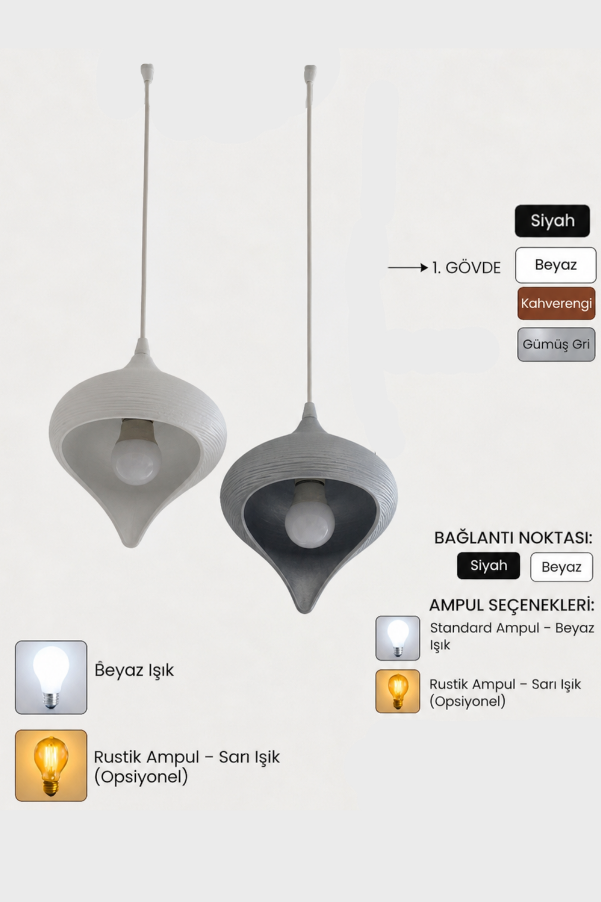 Su Damlası Sarkıt Tekli Modern İskandinav tarzı Avize Salon Oturma Odası İçin Ampul Uyumlu Dekoratif Model, Çok Renkli Kişiselleştirme Seçeneği