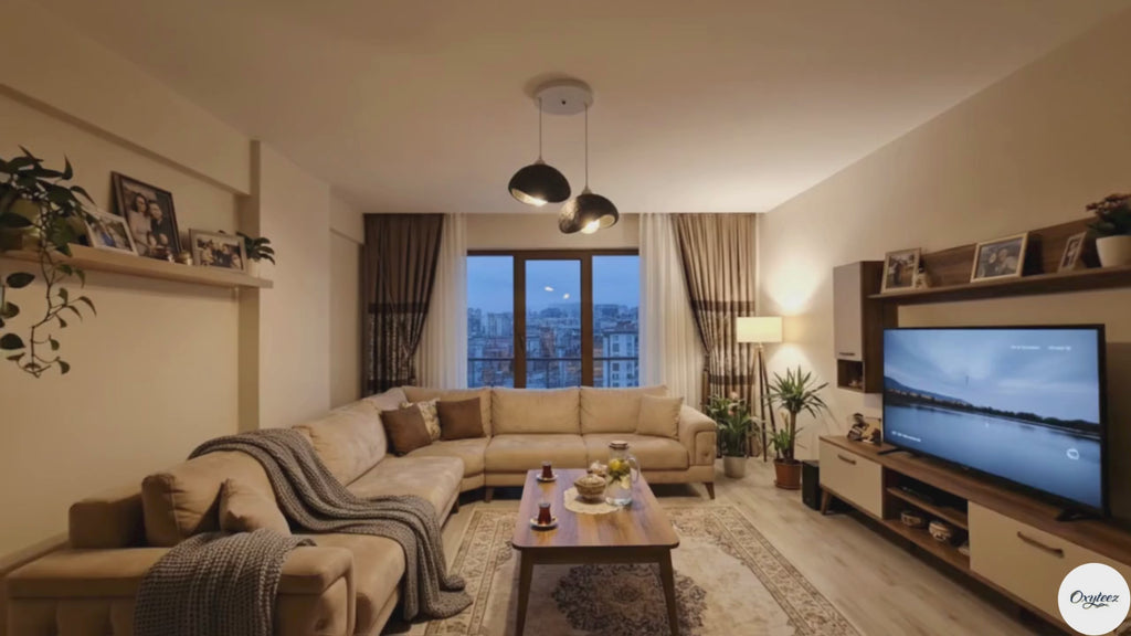 Modern Bohem Beton Görünümlü 1-2 veya 3’lü Sarkıt Avize Salon Oturma Odası İçin Ampul Uyumlu Dekoratif Model Çok Renkli Kişiselleştirme Seçeneği